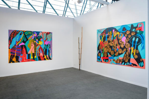 Chris Bogia, Reuven Israel, Michael Stamm, and Summer Wheat at Art Brussels 2019