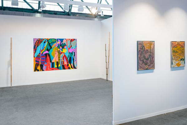 Chris Bogia, Reuven Israel, Michael Stamm, and Summer Wheat at Art Brussels 2019