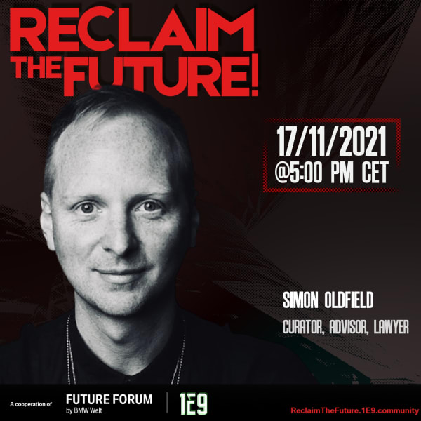 BMW Welt, Munich, Talk & TV: Future Forum x Simon Oldfield