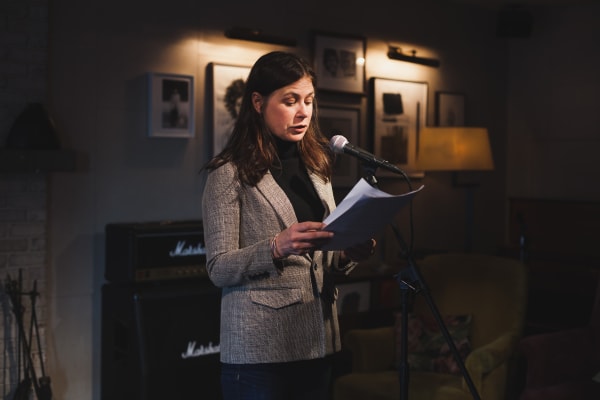 Maura Tierney at Pin Drop New York