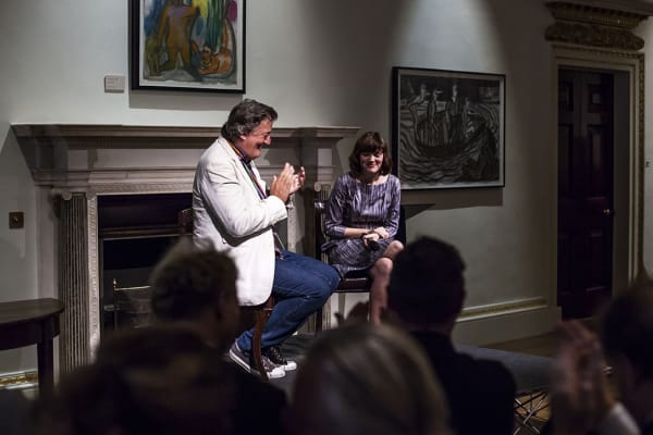 Stephen Fry at the Royal Academy of Arts