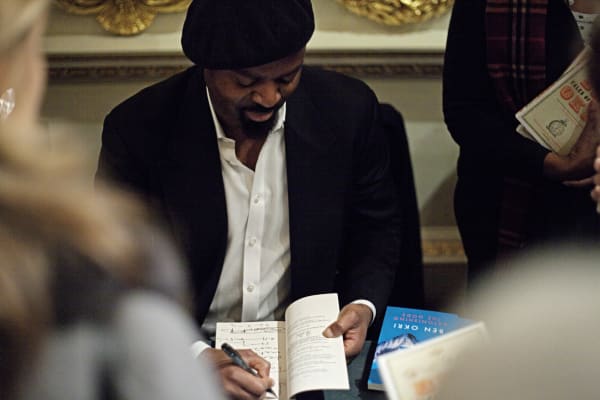 Ben Okri at Pin Drop at the Royal Academy of Arts