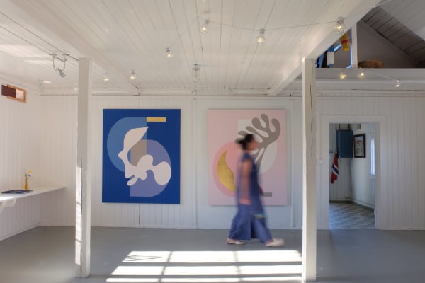 On Being Blue Kristin Hjellegjerde Gallery, Nevlunghavn