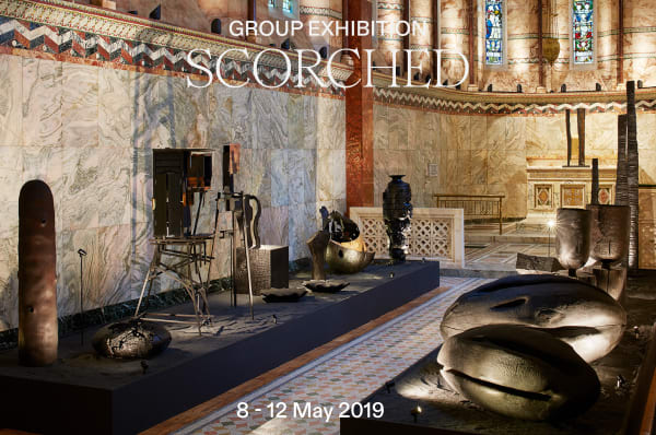 Scorched By Sarah Myerscough At Fitzrovia Chapel, As Part Of London Craft Week Exhibition