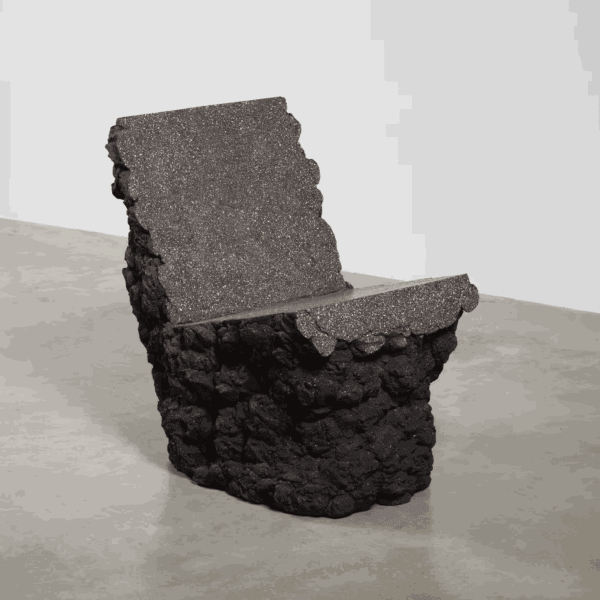 Luke Fuller stoneware Accumulation chair, sarahmyerscough.com © Michael Harvey