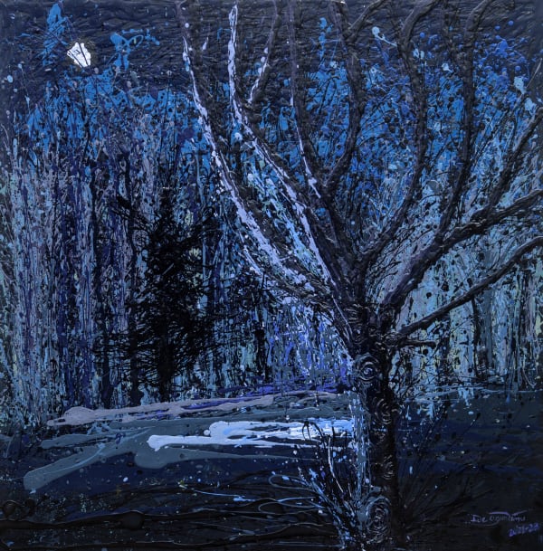 Ade Ogundimu - Moonlight (Response to Jason Pollock), 2021/2023