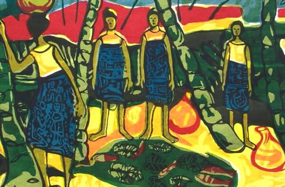 Bruce Onobrakpeya, The Last Supper