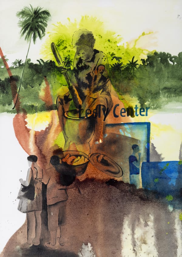 Leslie Amine , Sans titre, 2019