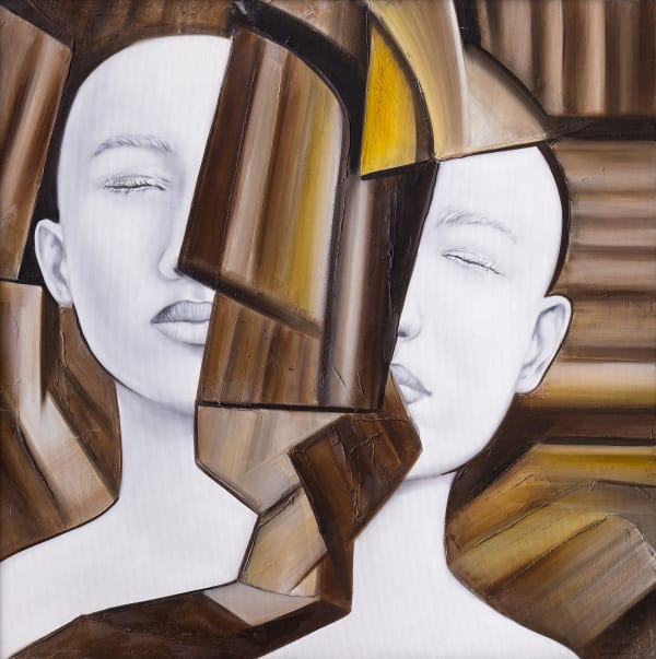 Mouna Bensaid , La dualité intérieure, 2022