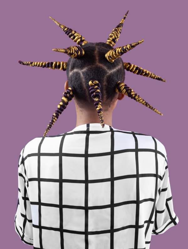 Medina Dugger, Spike Calibar de la série CHROMA: une ode à J.D. ‘Okhai Ojeikere', 2017