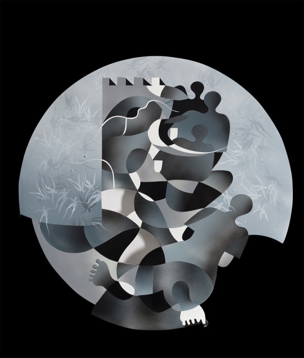 ABDELKADER LAARAJ, Sans titre, 2021