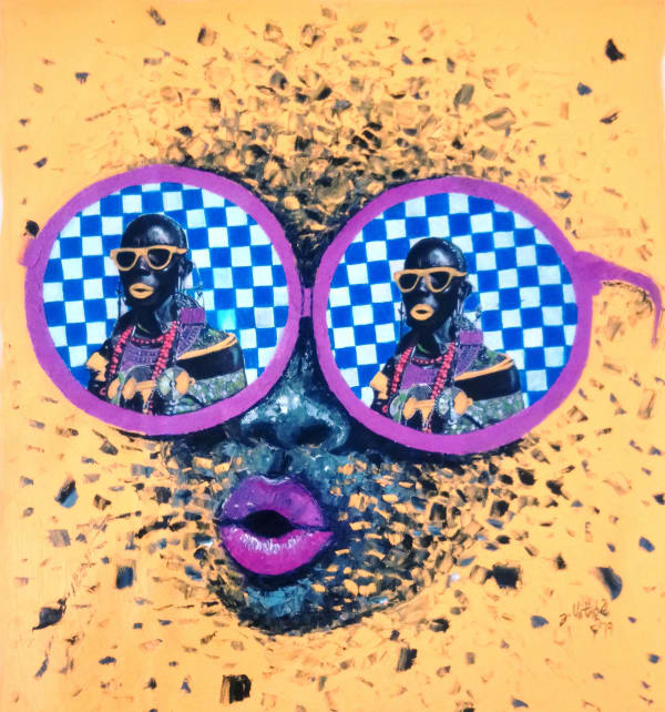 Jonathan Vatunga Makuka, Entre Tradition et Modernité 2, 2019