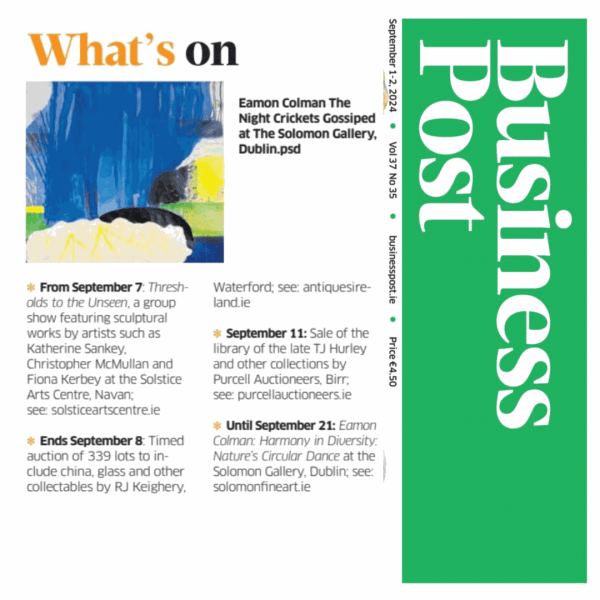 Business Post: What's on