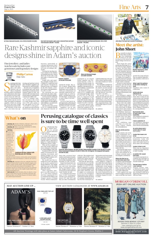 Business post: meet the artist: John Short , by Phillip Carton