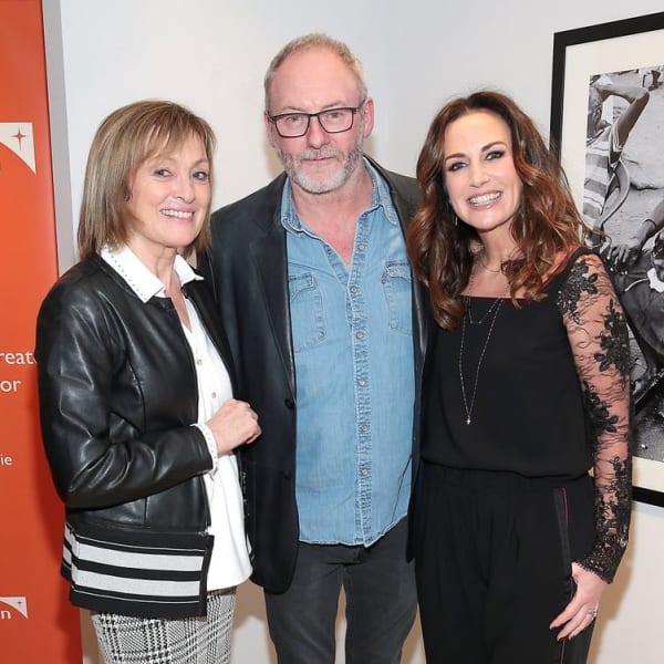 Mary Kennedy, Liam Cunningham & Lorraine Keane IMAGES: BRIAN McEVOY