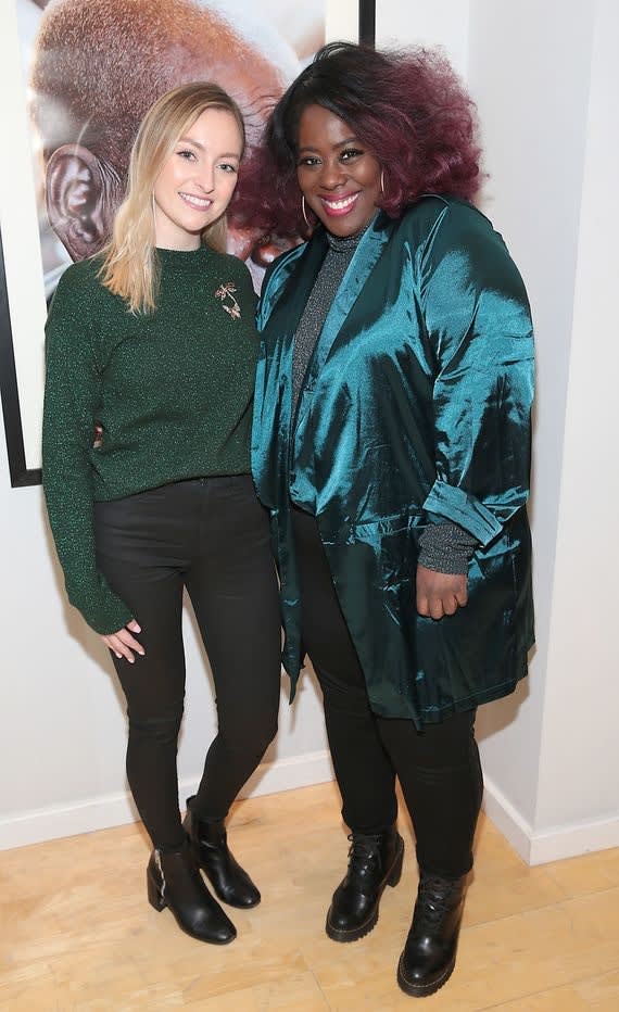 Michelle Newman and Nadine Reid IMAGES: BRIAN MCEVOY