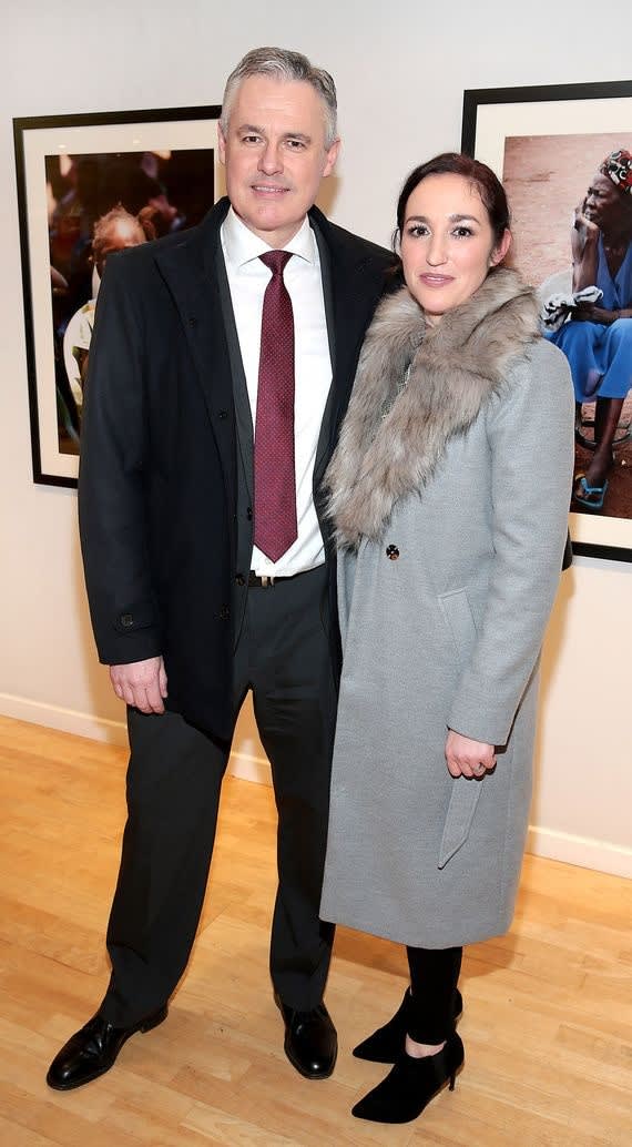 Ray Kennedy and Niamh Cooper IMAGES: BRIAN MCEVOY