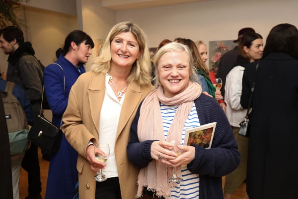 Justine Keane and Bernie Kinsella