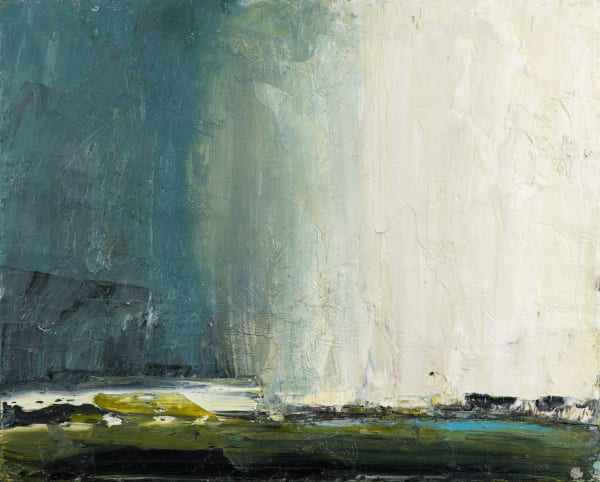 Carol Hodder, Coming Rain, oil on canvas, 40 x 50cm Artwork images courtesy of Rob Lamb