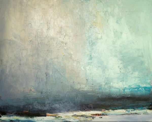 Carol Hodder, Facing North, oil on canvas, 120 x 150cm