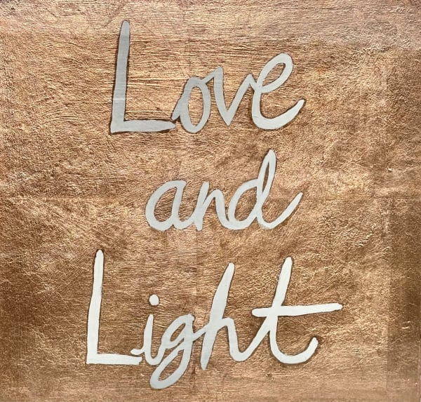 Bella-Wild-Manor-Gallery-Dream-Love-Light-Positive-Psychology-Contemporary-Text-Art-Motivational-Gold-Leaf-Connor-Harland-Miller-McQueen-Exeter