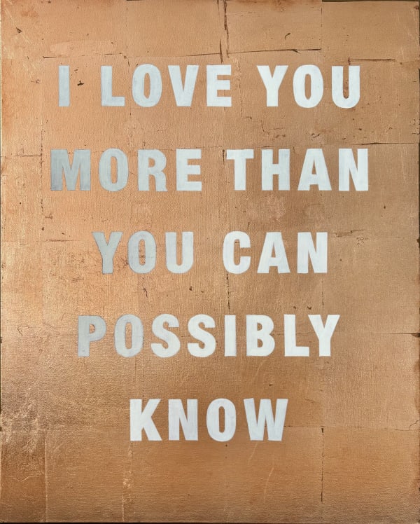 Bella-Wild-Manor-Gallery-Dream-Love-Positive-Psychology-Contemporary-Text-Art-Motivational-Gold-Leaf-Connor-Harland-Miller-McQueen-Exeter