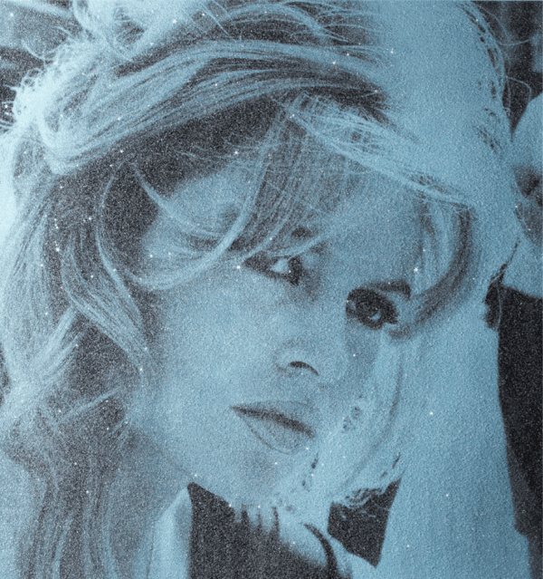 Manor-Gallery-Exeter-David-Studwell-Brigitte-Bardot-Blue-Diamond-Dust