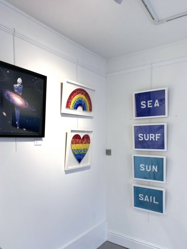 Bella-Wild-Manor-Gallery-Blue-Sea-Glitter-Joe-Webb-Damien-Hirst