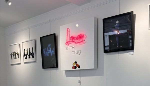 Manor-Gallery-Exeter-Keith-Haynes-Neon-Art-Love-Roxy-Music
