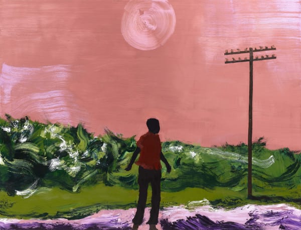 Marine Wallon Hillsboro, 2020 Oil on canvas 130 x 170 cm Signed and dated Marine Wallon 2020 on reverse