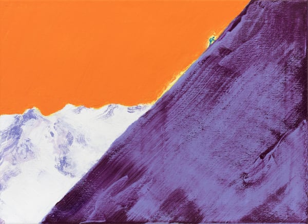 Marine Wallon Kabangama, 2021 Oil on canvas 40 x 55 cm Signed and titled on the reverse