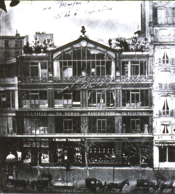 Photographer Nadar's studio at 35 Boulevard des Capucines where the first 'Impressionist' exhibition took place in 1874.