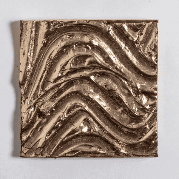 Design: Swirled Texture Glaze: Moon Gold