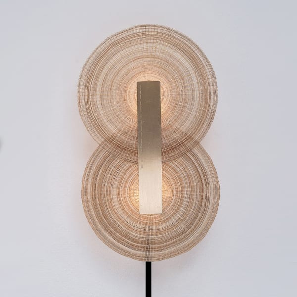 Lamps from Chile - Single Natural Crin Wall Light