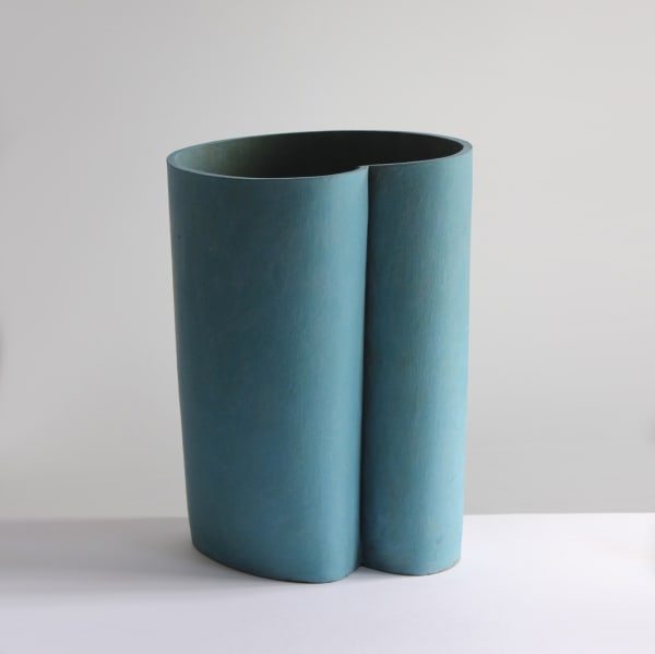 Ken Eastman - Green & White Vessel