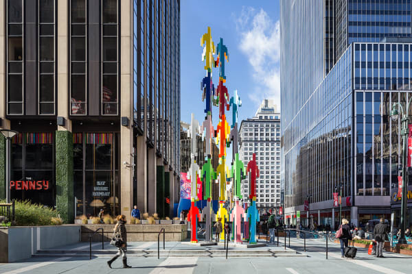 Jonathan Borofsky Human Structures, 2016