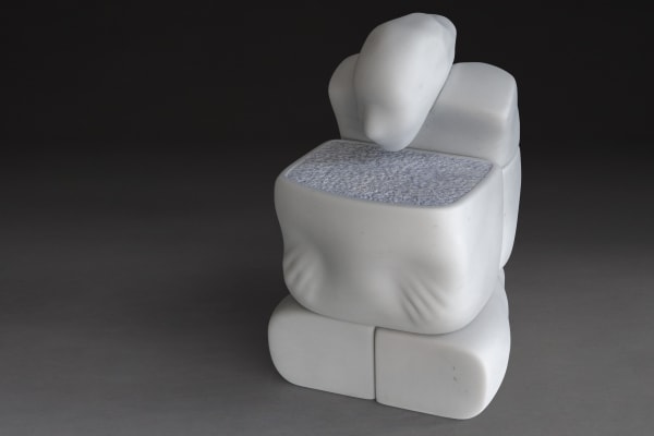 Water Donor, Bianco P - Marble of Carrara, 33 x 43 x 50, 2017