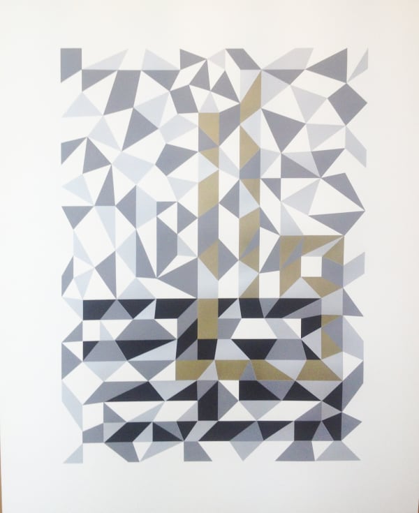 Huwa, Silkscreen on Archival Paper, 122 x 152, 2013