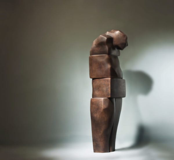 The Intuitive , 2019 Bronze 100 X 30 X 35. 1/4