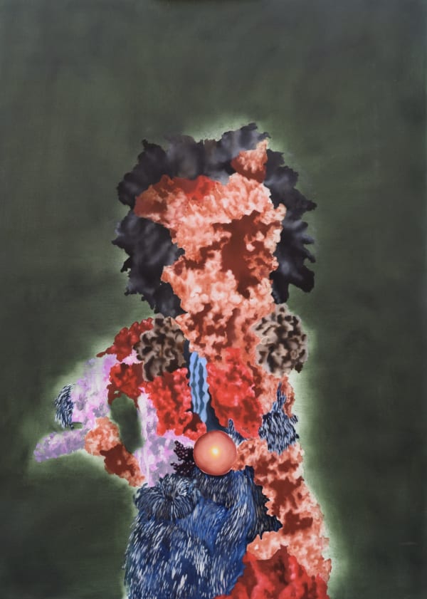 Akimbo , 2018 Oli on Canvas 1.4 x 1 m