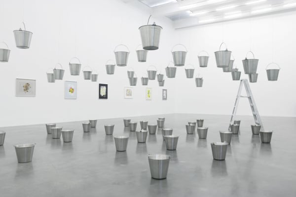 water bucket installation