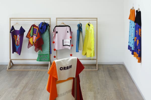 children's capes installation / Rivane Neuenschwander