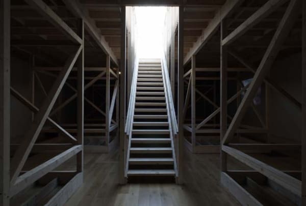 stairwell to installation