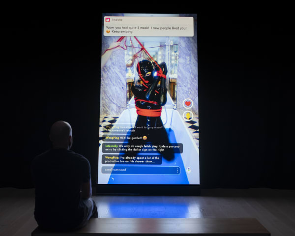 Image of Wong Ping video at ICA Miami