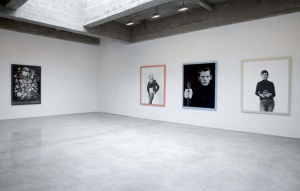Gillian wearing artist portraits