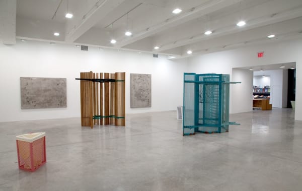 Boyce installation image at TBG NY, sculptures