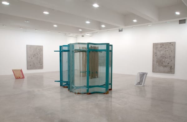 Boyce installation image at TBG NY, sculptures
