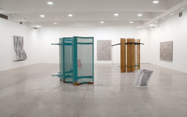 Boyce installation image at TBG NY, sculptures