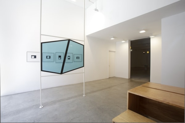 Boyce installation image at TBG NY, entryway sculpture