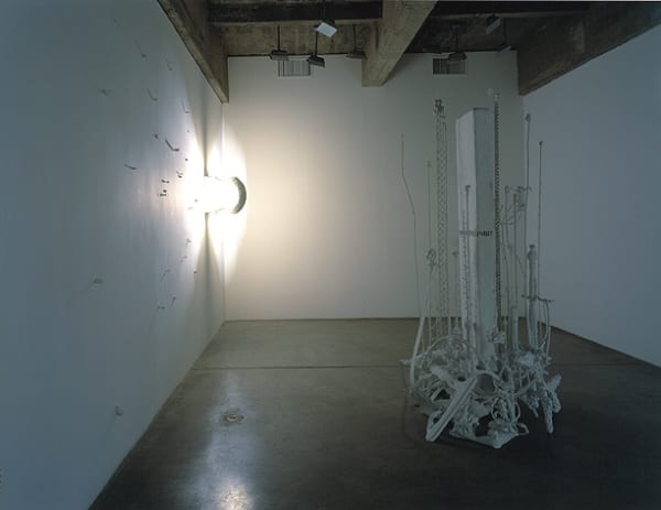 Charles Long installation view at TBG, sculptures